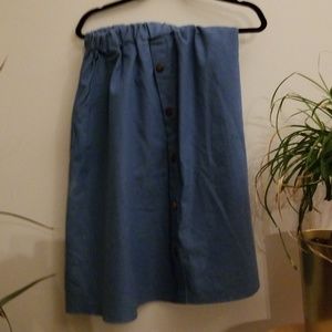 Denim skirt